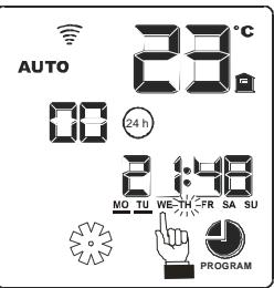 MCZ POWERTHERM - Début de la programmation : LUNDI - 8