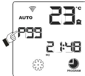 MCZ POWERTHERM - Début de la programmation : LUNDI - 2