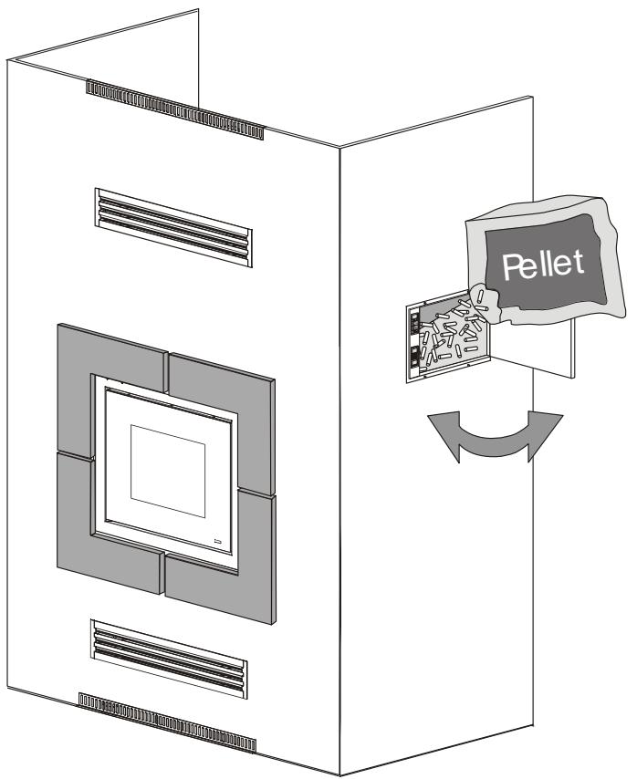 MCZ POWERTHERM - Chargement des pellets - 3