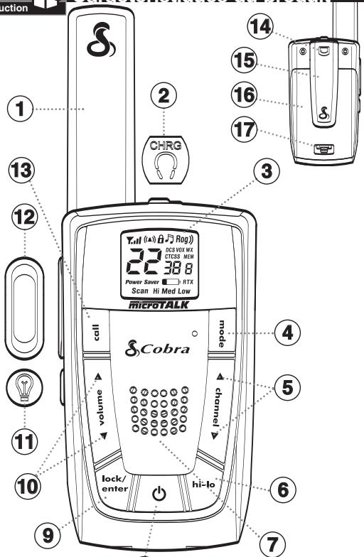 COBRA LI 6500-2 WXC - Pour toute assistance hors du canada, des états-unis ou en français, contactez votre revendeur local - 1