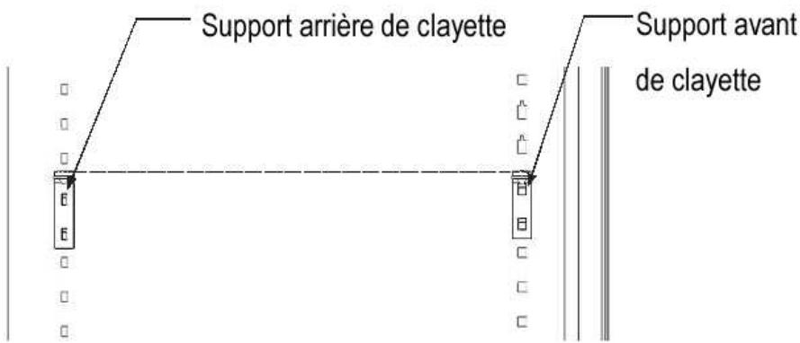 LA SOMMELIERE CTV175 - Montage des supports de clayettes - 2