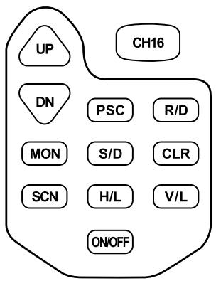PRESIDENT PM-1200 WP - Commandes - 1