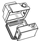 GOPRO HERO4 - Pour retirer la lama de son boitier : - 3