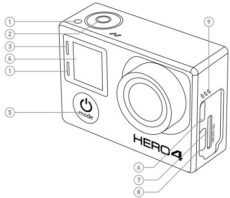 GOPRO HERO4 - Table des matières - 1