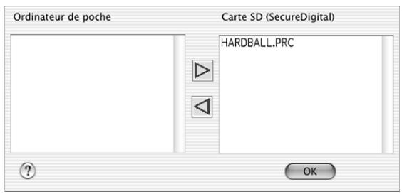 PALM TUNGSTEN C - Installation d'applications et de fichiers sur macintosh - 3