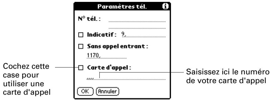 PALM TUNGSTEN C - Pour utiliser une carte d'appoint : - 1