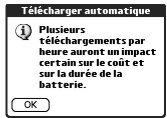 PALM TUNGSTEN C - Augmentation des frais de services mensuels - 1