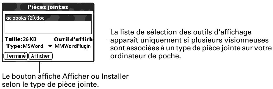 PALM TUNGSTEN C - Pour télécharger une pièce jointe : - 4
