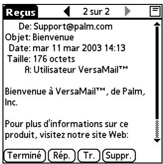 PALM TUNGSTEN C - Utilisation des URL - 2