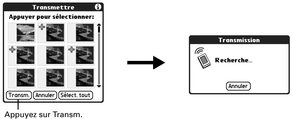 PALM TUNGSTEN C - Pour transmettre des photos par infrarouge : - 1