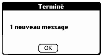 PALM TUNGSTEN C - Pour recevoir des messages : - 3