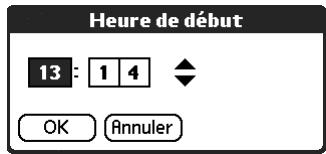 PALM TUNGSTEN C - Heure de début - 1