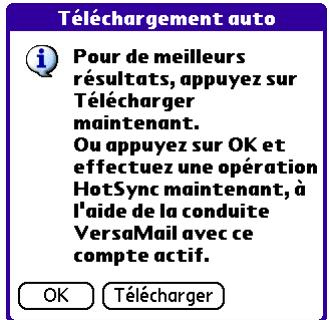 PALM TUNGSTEN E - Appuyez sur OK. - 1