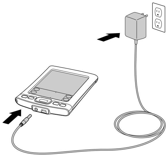 PALM TUNGSTEN E - Étape 1 : charger votre ordinateur de poche - 1