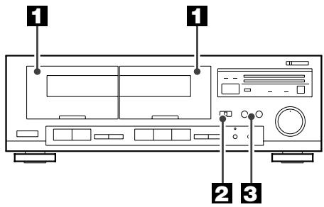 TEAC W-600R - Effacement - 1