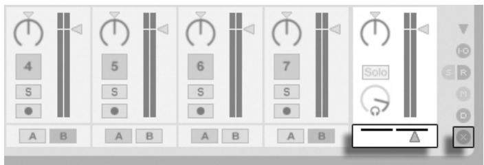 ABLETON LIVE INTRO - Utilisation du crossfader de live - 1