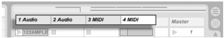 ABLETON LIVE INTRO - Pistes audio et MIDI - 1