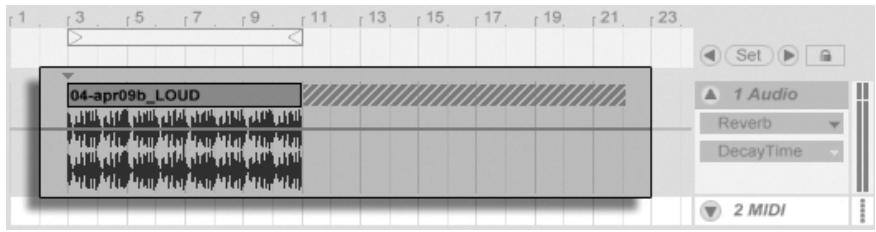 ABLETON LIVE INTRO - Gel d'une piste - 1