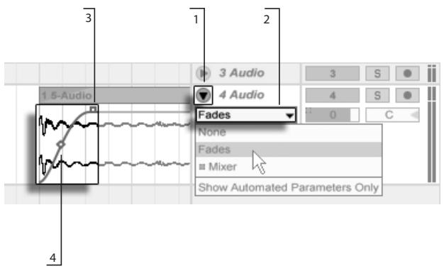 ABLETON LIVE INTRO - Fondus et fondus-enchaînés de clips audio - 1