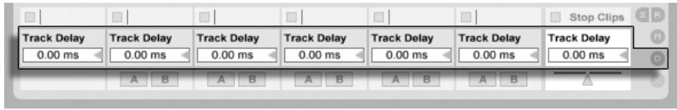 ABLETON LIVE INTRO - Retards de piste - 1