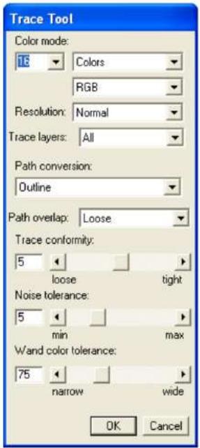 MACROMEDIA FREEHAND MX-UTILISATION DE FREEHAND - Options de l'outil de tracage - 2