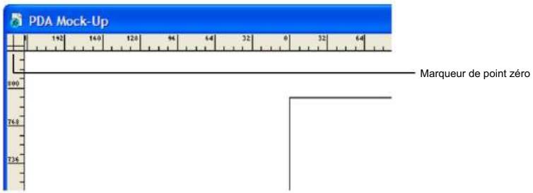 MACROMEDIA FREEHAND MX-UTILISATION DE FREEHAND - En utilisant les règles - 1