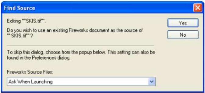 MACROMEDIA FREEHAND MX-UTILISATION DE FREEHAND - Lancement de fireworks pour modifier les images bitmap importées - 2