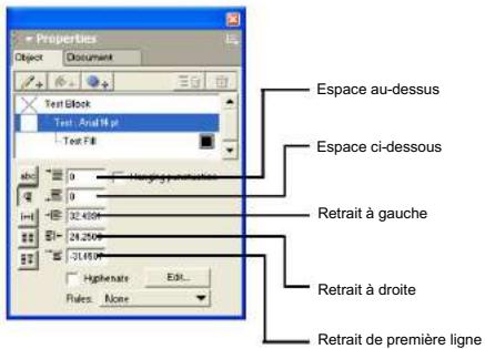 MACROMEDIA FREEHAND MX-UTILISATION DE FREEHAND - Onglets de configuration - 12