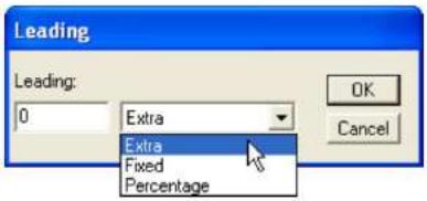 MACROMEDIA FREEHAND MX-UTILISATION DE FREEHAND - Le menu contextuel texte (windows) - 9