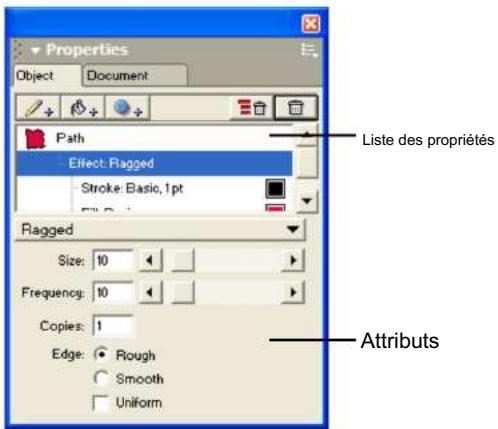 MACROMEDIA FREEHAND MX-UTILISATION DE FREEHAND - Ajout d'effets spéciaux en direct aux objets - 1