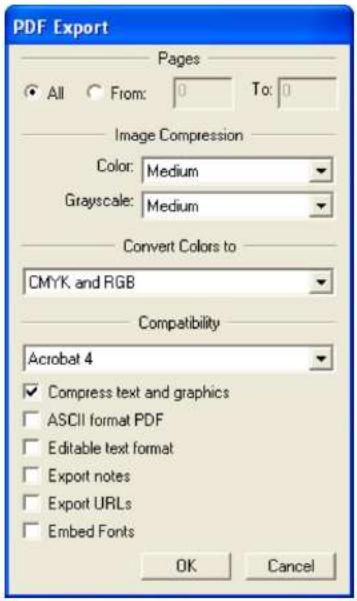 MACROMEDIA FREEHAND MX-UTILISATION DE FREEHAND - Exportation de fichiers PDF - 1