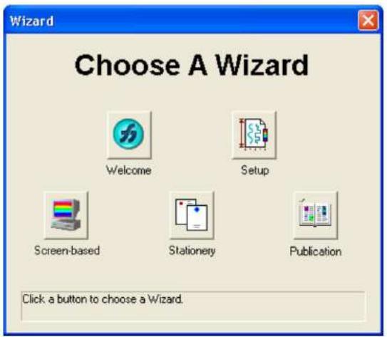 MACROMEDIA FREEHAND MX-UTILISATION DE FREEHAND - Travailler avec des assistants (windows) - 1