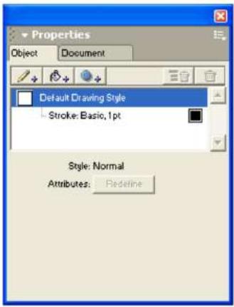 MACROMEDIA FREEHAND MX-UTILISATION DE FREEHAND - Utilisation de panneaux - 1