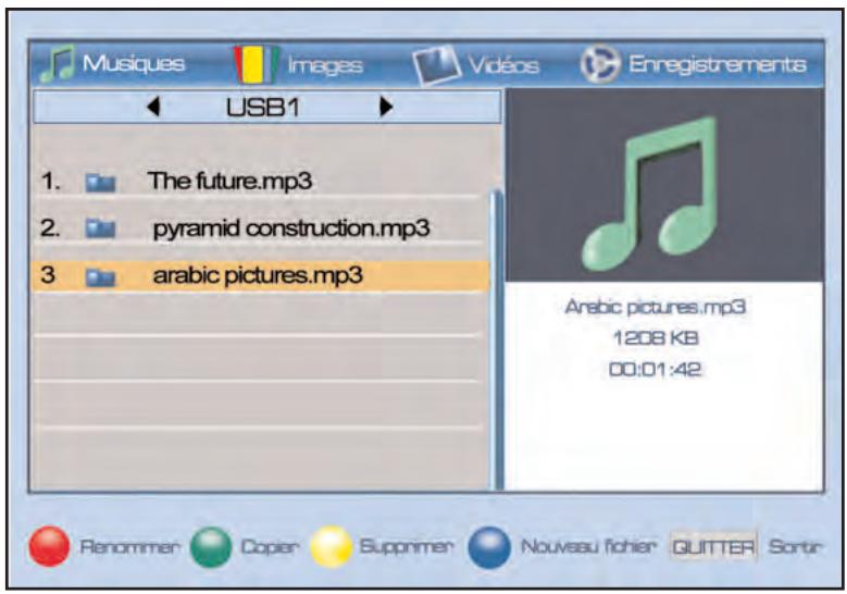 SERVIMAT TNT65HDU - Lecteur multimedia (mode musique, éditer les musiques) - 1