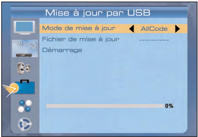 SERVIMAT TNT65HDU - OUTILS (mise à jour par le port USB) - 1