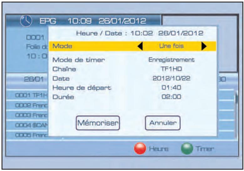 SERVIMAT TNT65HDU - La fonction TIME SHIFT - 1