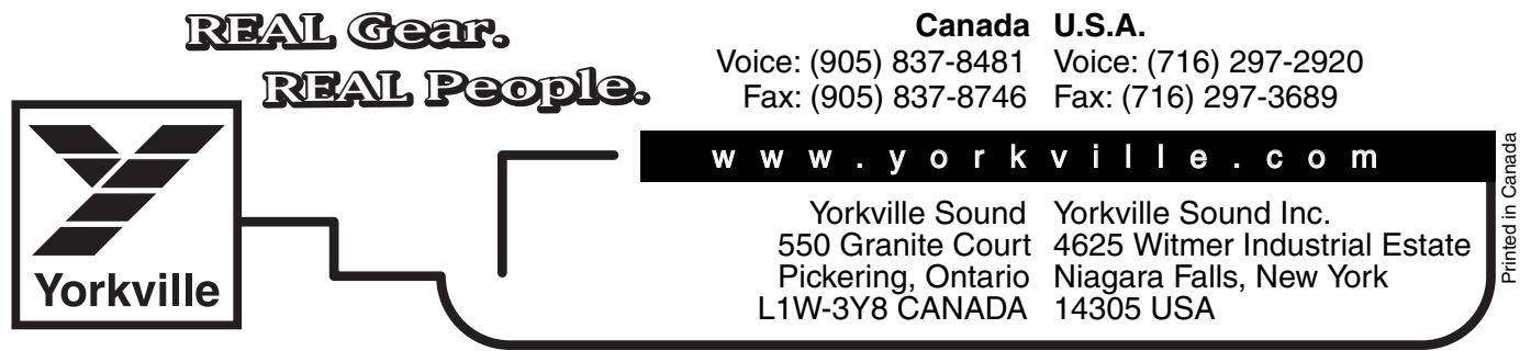 YORKVILLE ELITE LS700P - Elite 6700P - 2