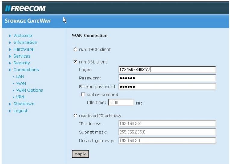 FREECOM FSG-3 - Options - 1