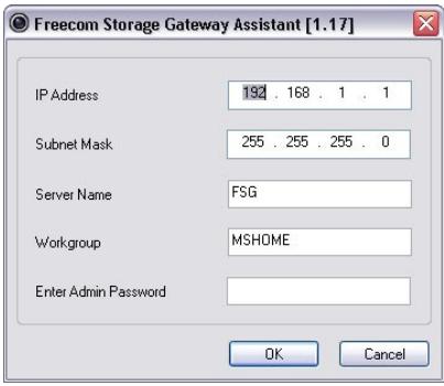 FREECOM FSG-3 - Configurer les réglages de base de votre freecom storage gateway - 1