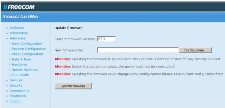 FREECOM FSG-3 - Attention : la modification du code source du microprogramme se fait à vos risques et périls ! - 1