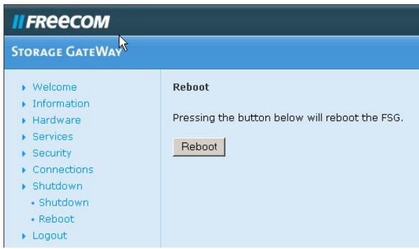 FREECOM FSG-3 - Redémarrer - 1