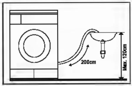THOMSON D8 LIGHT - Installation du tuyau d'évacuation (pour évacuer directement l'eau de condensation) - 3