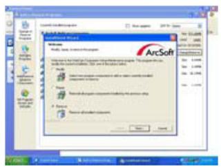 BAZOO WEBCAM SNAKE - Déinstallation de arcsoft - 2