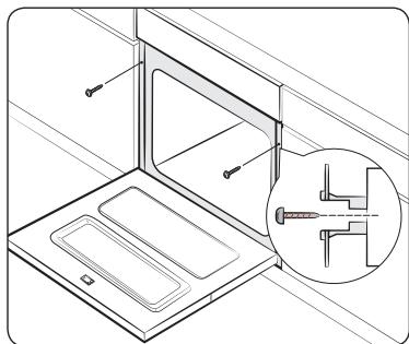SAMSUNG DUAL COOK FL NV75N5671RS - Montage du four - 3