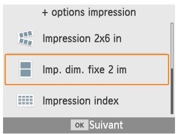 CANON SELPHY CP1300 - Impression aux dimensions fixes de deux images - 3