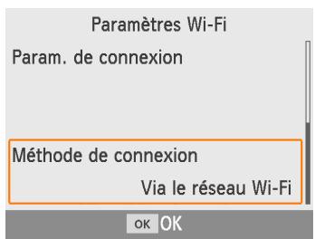 CANON SELPHY CP1300 - Configuration wi-fi sur l'imprimante SELPHY - 2