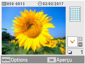 CANON SELPHY CP1300 - Impression d'un index - 3