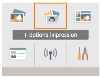 CANON SELPHY CP1300 - Caracteristiques de [+ options impression] - 1