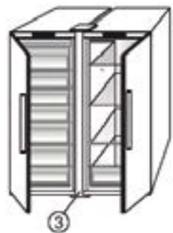 WHIRLPOOL UW6F1CWB - Réglage des PORTES (le cas échéant) - 3