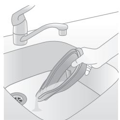 PHILIPS GC8733/20 PERCTCARE PERFORMER - Exécution du traitement anticalcaire avec le réservoir anticalcaire - 9